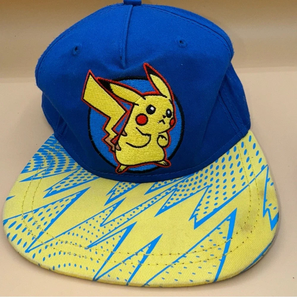 Pokemon Pikachu Caps Set‎ - Blue and Multicolor